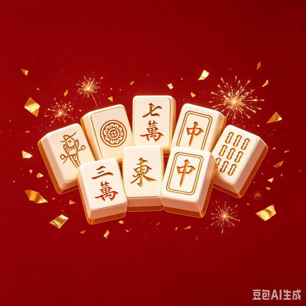 unique decoration mahjong tiles